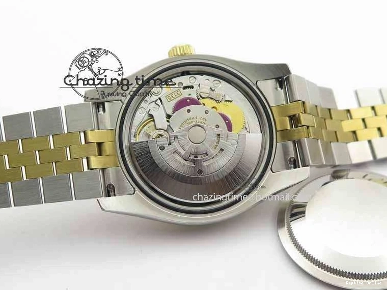 0510 DateJust 116234 SS YG BP Best Edition Gray Dial Diam Markers On SS YG Bracelet SA ZipUp 3745